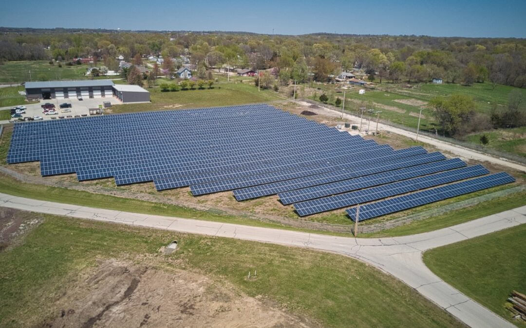 1.21 MW Commercial Solar Farm in Baldwin City, Kansas