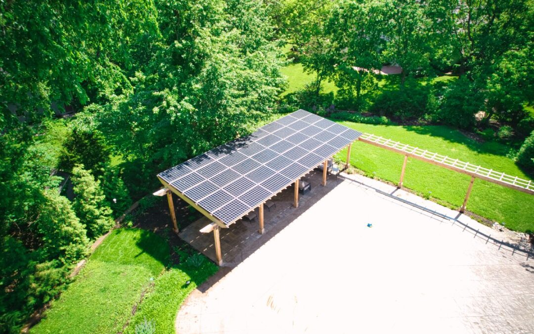 14.4 kW Residential Solar Pergola in Overland Park, Kansas