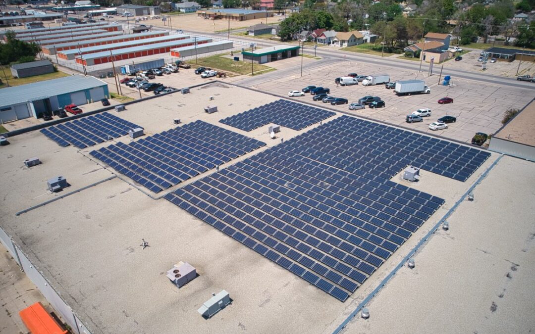 200 kW Commercial Solar Installation in Hutchinson, Kansas